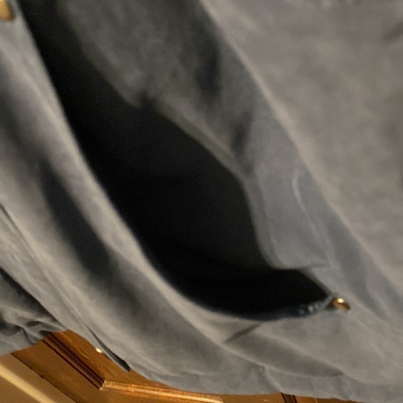 Mackintosh blue coat with removable hood. Size large. - Picture 3 of 13